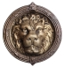 Дверное кольцо "Лев" Металл Западная Европа, вторая половина ХХ века см Сохранность хорошая Без клейма инфо 11061c.