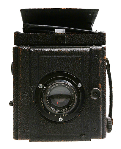 Фотокамера (Металл, кожа, стекло - Германия, ICA, Карл Цейс, начало XX века) 1911 г инфо 6122g.