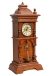 Часы настольные (Бронза, ореховое дерево, резьба - Германия, начало ХХ века) 1907 г инфо 6427g.