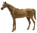 Статуэтка "Лошадь" Бронза, литье Российская Империя, середина XIX века 5 см Сохранность очень хорошая инфо 6623g.