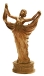 Лампа "Богиня" (Бронза - Россия, начало ХХ века) Лампочка в комплект не входит инфо 6631g.