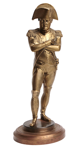 Статуэтка "Наполеон" Бронза, золочение Западная Европа, 30-е годы XX века выполнены все элементы его обмундирования инфо 6675g.