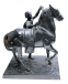 Скульптура "Атлет, укрощающий коня" Чугун, литье СССР, Касли, 1957 год в первой половине XIX века инфо 6685g.