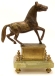 Статуэтка "Лошадь" (Бронза, литье, оникс - Российская Империя, 1850-е гг ) 8 см Сохранность хорошая, патина инфо 6695g.