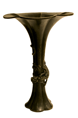 Ваза "Саламандра" (Бронза - Западная Европа, 60-е годы XIX века) фигурка саламандры Сохранность очень хорошая инфо 6964g.
