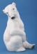 Статуэтка "Белый медведь" Фарфор, роспись Германия, первая половина XX века украшением частных и музейных коллекций инфо 7284g.