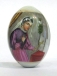 Яйцо пасхальное "Молитва девушки" (Фарфор, глазурь, деколь - Западная Европа, начало ХХ века) 7 см Сохранность очень хорошая инфо 7292g.
