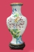 Ваза цветочная на подставке (Клуазоне - Китай, 30-е годы XX века) 1933 г инфо 7455g.