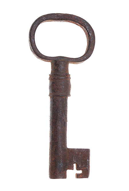Ключ Металл, ковка Российская Империя, конец XIX века 1890 г инфо 7636g.