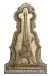Зажим для бумаг "Эйфелева башня" Металл СССР (?), середина ХХ века пятна на металле Без клейма инфо 7782g.