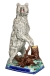 Фигура "Медведь" (фаянс, роспись) Россия, 60-е годы XIX века Лисино 9 марта 1865 году" инфо 11103g.