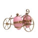 Шкатулка "Велосипед" - Латунь, розовое стекло (начало ХХ века) резервуары для косметики и парфюмерии инфо 4866h.